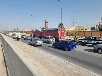 محمد صابر يستعرض الحركة المرورية ليوم الأحد في صباحك ومطرحك