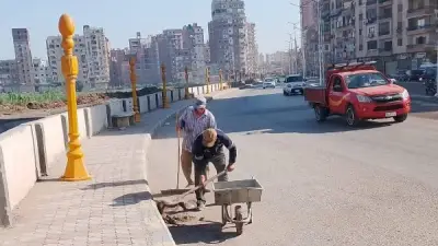 تكثيف حملات النظافة ورفع المخلفات بحي غرب كفر الشيخ