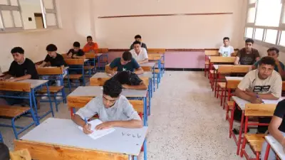 محافظ المنوفية يفاجئ لجان امتحانات الإعدادية بمدرسة طنبدى الحديثة