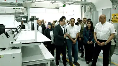 رئيس الوزراء يفتتح توسعات مصنع ملابس ببرج العرب بالإسكندرية