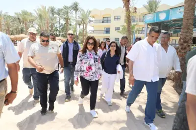 وزيرة التنمية المحلية: مصر تولي أهمية كبيرة لحماية النظم البيئية البحرية