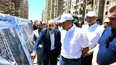 رئيس الوزراء يتفقد محور محمد نجيب بالإسكندرية لمتابعة التطوير