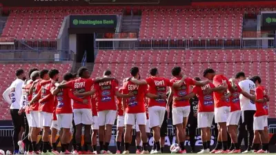بعثة منتخب مصر تغادر إلى سبوكين لمواجهة بلجيكا في كأس العالم