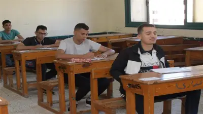 أجواء هادئة في لجان امتحانات الشهادة الإعدادية بأسيوط في اليوم الثالث