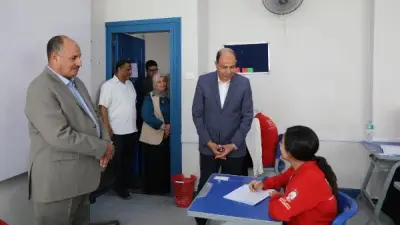 محافظ المنيا يتفقد لجان امتحانات الإعدادية ويؤكد توفير الأجواء المناسبة