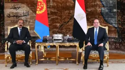 السيسي يؤكد التزام مصر بدعم سيادة إريتريا وأمن القرن الأفريقي