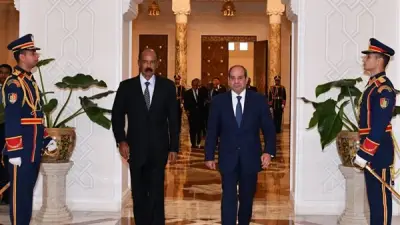 بالفيديو والصور.. القمة المصرية الإريترية تناقش التعاون وأمن القرن الأفريقي