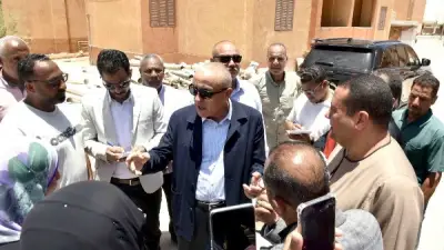 محافظ الأقصر يتفقد مشروع العمارات السكنية بالطود ويوجه بتسريع العمل