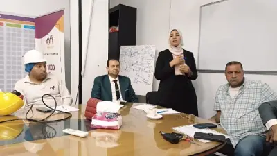 ندوة توعوية للعاملين بمصنع مواد غذائية ببني سويف لتعزيز بيئة عمل آمنة