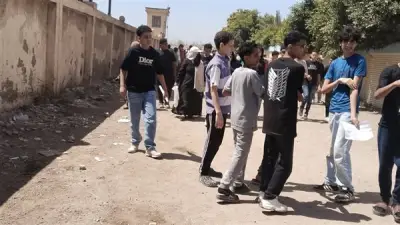 طلاب الإعدادية بالإسكندرية: امتحان اللغة الأجنبية سهل ومبسط