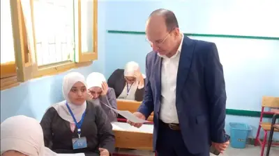 وكيل صحة الدقهلية يتفقد لجان امتحانات طلاب التمريض الفني