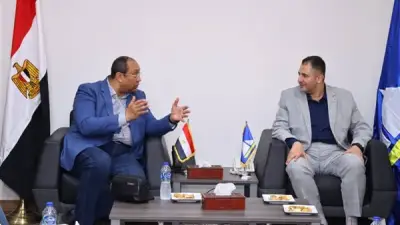 محافظ دمياط يبحث مع رئيس موبكو سبل التعاون التنموي