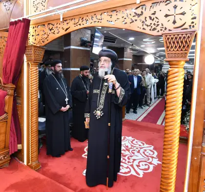 البابا تواضروس: السيسي بدأ بناء العاصمة الجديدة بمسجد وكنيسة