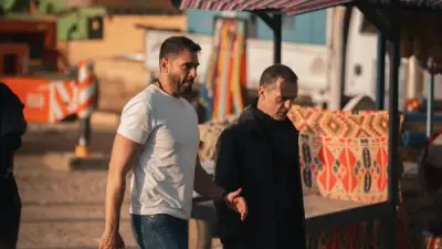 تركي آل الشيخ ينشر فيديو جديد من كواليس مسلسل الأمير مع أحمد عز