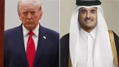 أمير قطر يبحث مع ترامب جهود خفض التصعيد والتفاهمات مع إيران