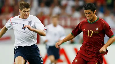 جيرارد يكشف عن أفضل لاعب واجهه في كأس العالم ويختار رونالدو