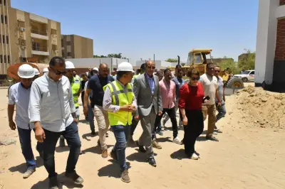 محافظ أسيوط: تنفيذ 70% من أعمال إحلال وتجديد محطة معالجة عرب المدابغ