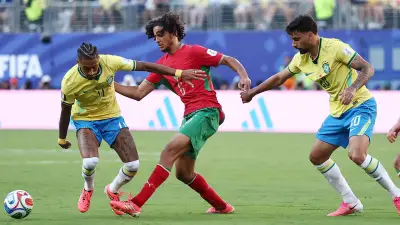 أيوب بوعدي مهندس وسط المغرب يتلاعب بنجوم البرازيل في كأس العالم