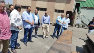 جامعة بنها تتابع اختبارات اعتماد الحديد للمستشفى الجامعي الجديد