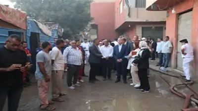 محافظة القاهرة تنفي وجود مفقودين أو محتجزين بحريق عزبة خير الله