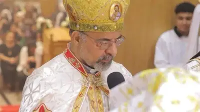 بطريرك الكاثوليك يدشن كاتدرائية أم النعم الإلهية في أبوقرقاص