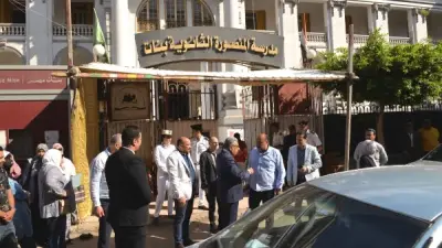 محافظ الدقهلية يتفقد لجان امتحانات الثانوية العامة ويشدد على منع الغش