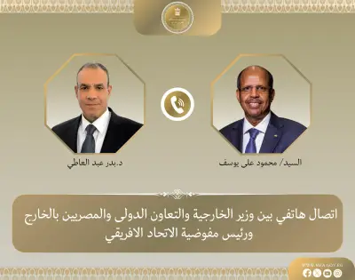 وزير الخارجية يؤكد دعم مصر لدور مفوضية الاتحاد الإفريقي في دفع التكامل القاري