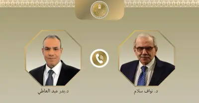 وزير الخارجية المصري لرئيس وزراء لبنان: المساس بالسيادة خرق صارخ للقانون الدولي