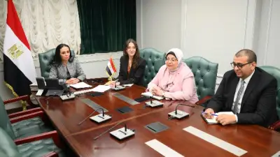 وزيرة التضامن الاجتماعي تبحث مع وزير التنمية البحريني تعزيز التعاون
