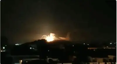 تصعيد في جنوب سوريا: قصف إسرائيلي وإدانة سورية للتحركات العسكرية