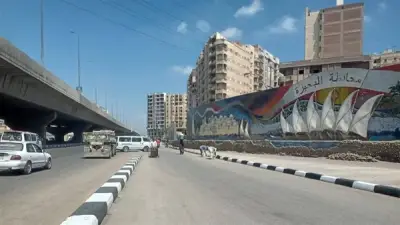 حملة موسعة لرفع كفاءة المداخل الرئيسية وتحسين الصورة البصرية لعاصمة البحيرة