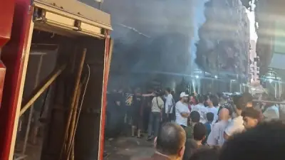 السيطرة على حريق بشركة دعاية وإعلان في شبرا الخيمة دون إصابات