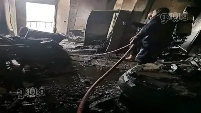 إصابة 5 من أسرة واحدة في حريق شقة بالزقازيق بالشرقية