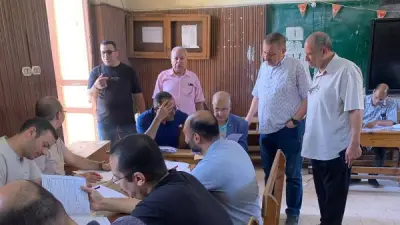 استمرار أعمال تقدير درجات الإعدادية بمقرات التصحيح في المنوفية