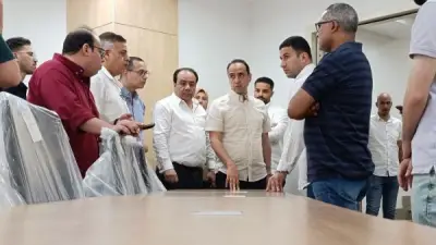 المدير التنفيذي للرعاية الصحية يتفقد تجهيزات المستشفى الافتراضي بالإسماعيلية