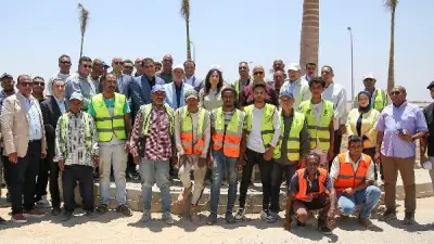 وزيرة الإسكان تتفقد مشروع بيت الوطن بالامتداد الشرقي للقاهرة الجديدة