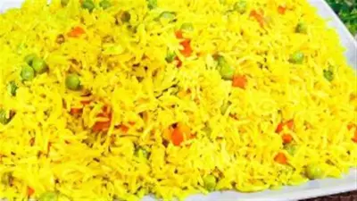 طريقة عمل الأرز البسمتي المفلفل مثل المطاعم بخطوات بسيطة