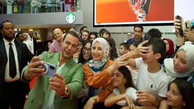 إقبال جماهيري ضخم على العرض الخاص لفيلم صقر وكناريا في دبي