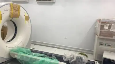 بدء تركيب جهاز أشعة مقطعية جديد بمستشفى الفرافرة المركزي بالوادي الجديد