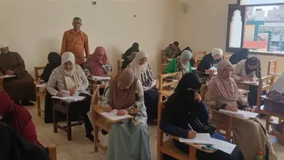 المركز الثقافي الإسلامي بالإسماعيلية يواصل عقد امتحانات الدارسين