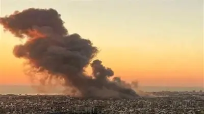 جيش الاحتلال يزعم تنفيذ ضربة دقيقة على مركز قيادة لحزب الله في بيروت