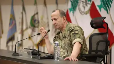 قائد الجيش اللبناني يبحث مع القيادة المركزية الأمريكية تنفيذ الملحق الأمني