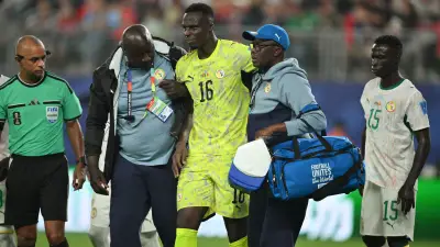 إصابة إدوارد ميندي بعد تدخل هالاند في فوز النرويج على السنغال 3-2
