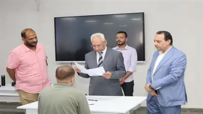 رئيس جامعة المنيا يتفقد امتحانات كلية الهندسة ويؤكد على الجودة والانضباط
