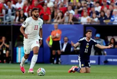 المغرب تهزم إسكتلندا بهدف صياباري وتتصدر المجموعة الثالثة بتصفيات كأس العالم 2026