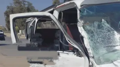 أسماء مصابي حادث تصادم ميكروباص في طلخا بالدقهلية ونقل 5 لمستشفى الطوارئ