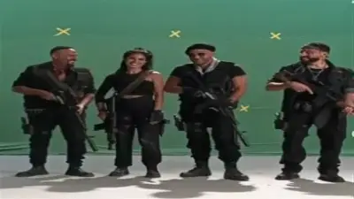 نسرين أمين تكشف كواليس مشاهد الأكشن في فيلم صقر وكناريا
