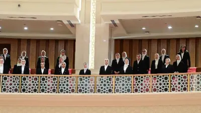 النواب يستقبل دارسي الدورات التدريبية من الجهات القضائية ووزارة العدل بالأكاديمية العسكرية