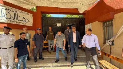 محافظ قنا يتفقد لجان الثانوية ويوجه رسالة تشجيعية للطلاب