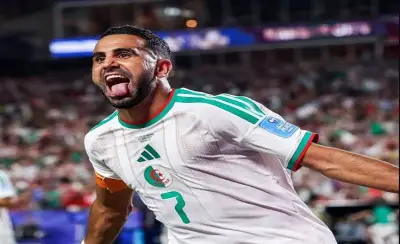 رياض محرز رجل مباراة الجزائر والنمسا في كأس العالم 2024